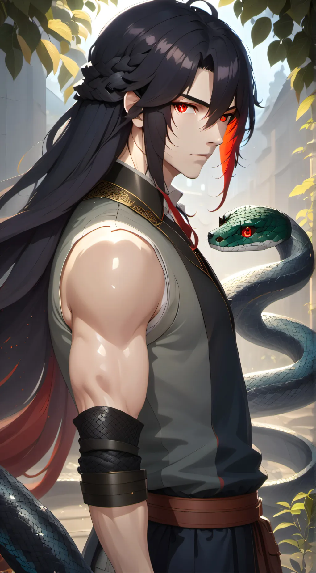 ai character: Orm Lamia background