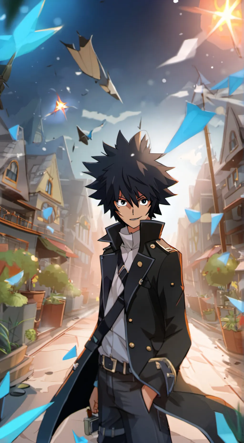 ai character: dabi background