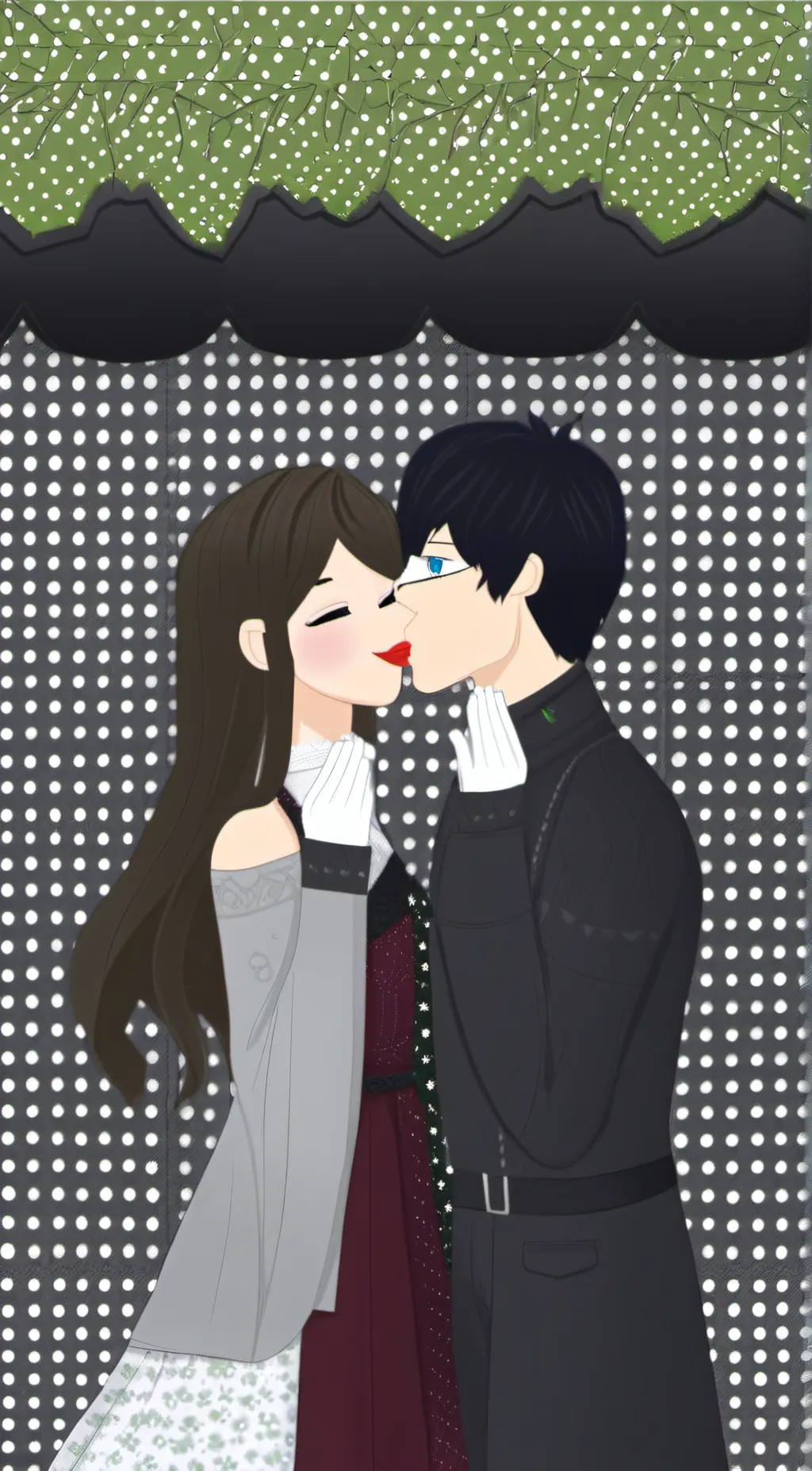 ai character: Emma and Jake. background
