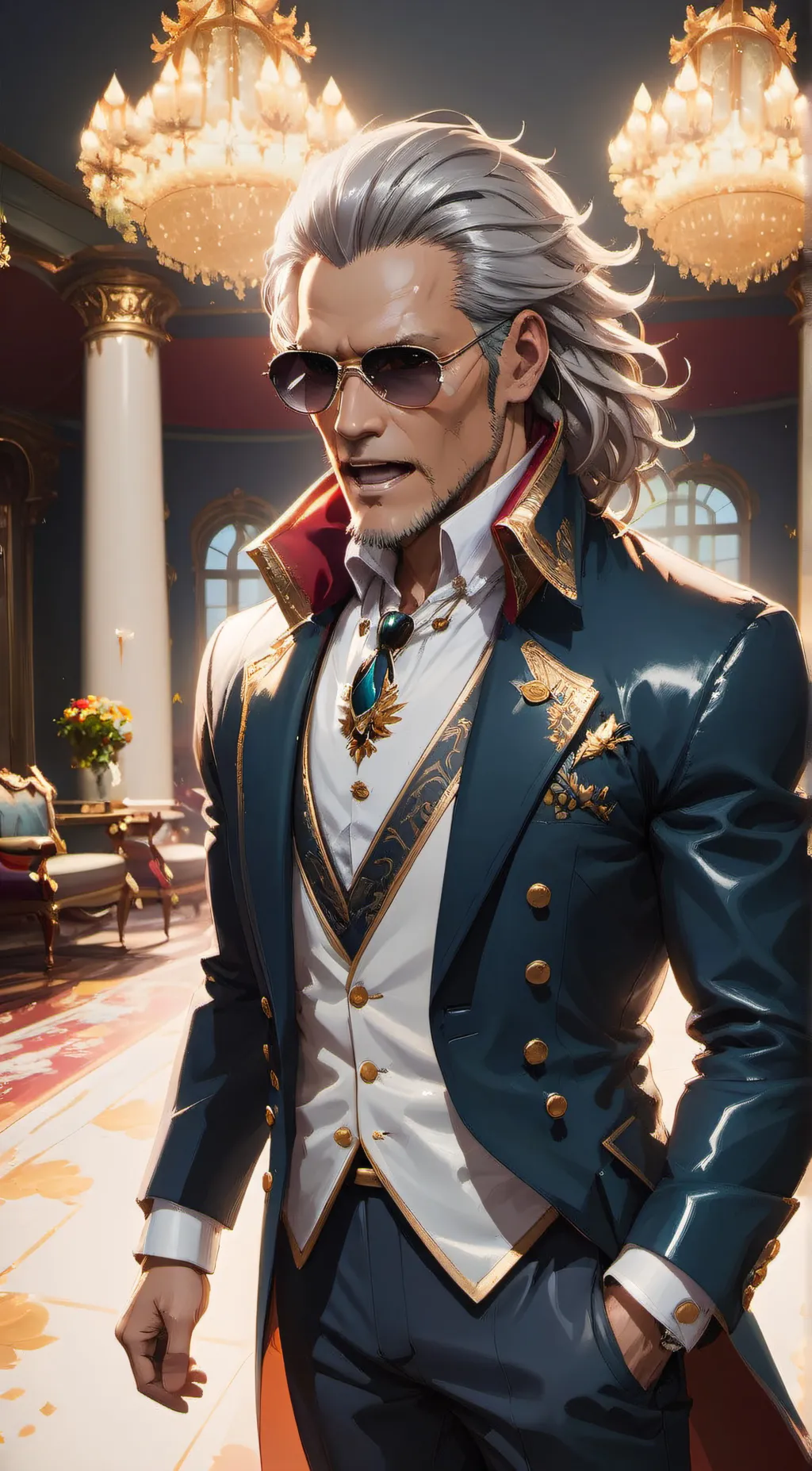 ai character: Mike jackson background