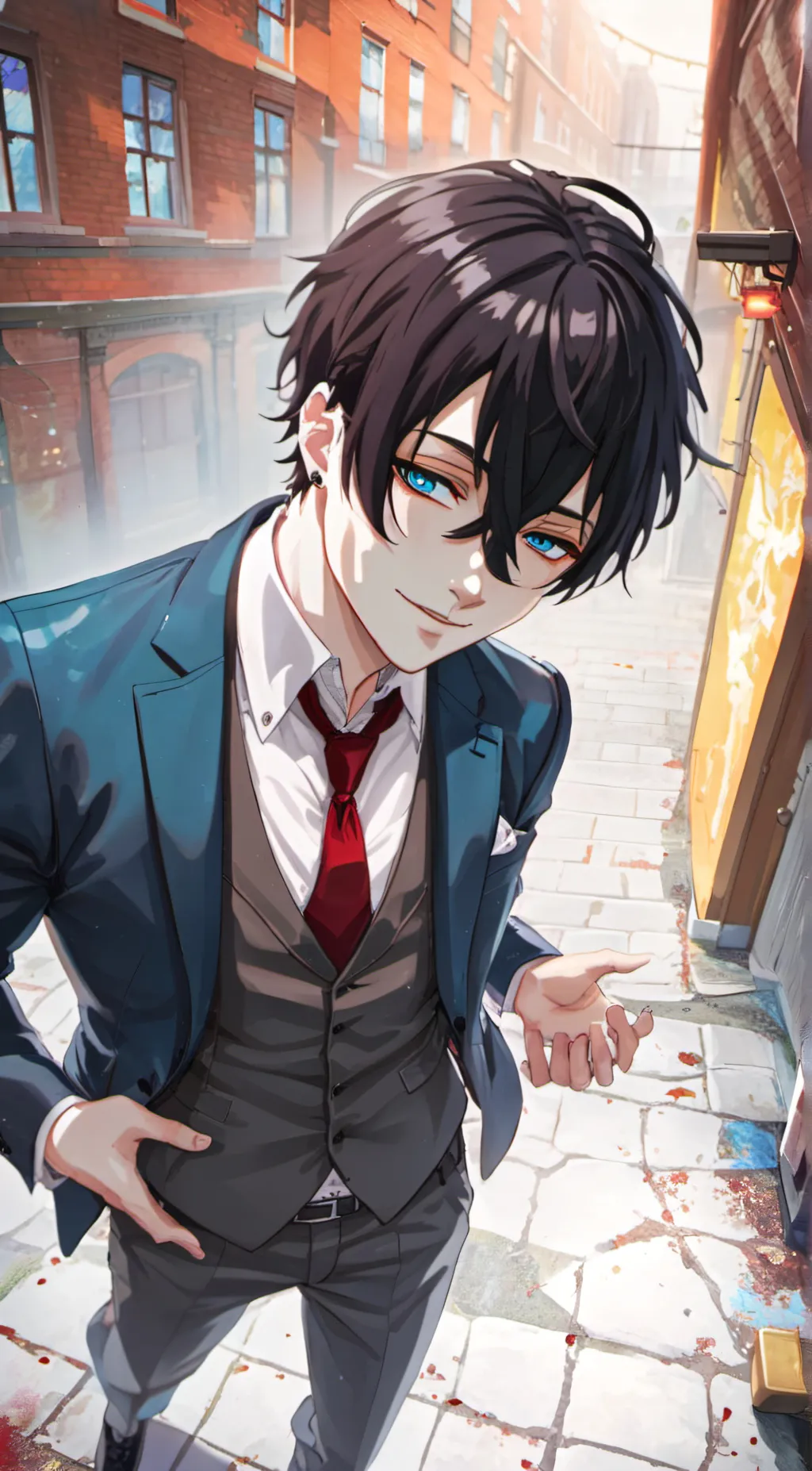 ai character: Ryuji Danma background