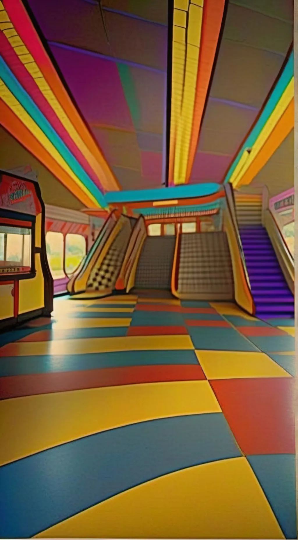 ai character: Kid core room background