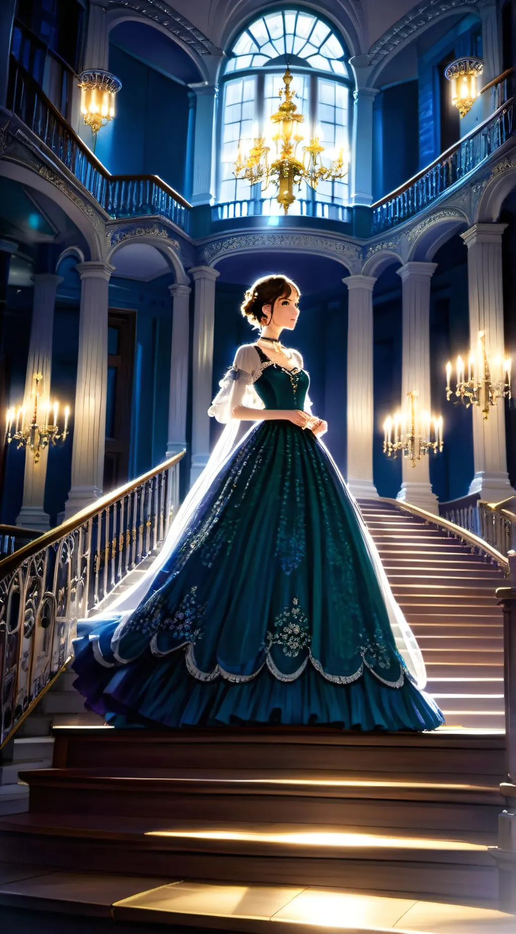 ai character: Victoria background