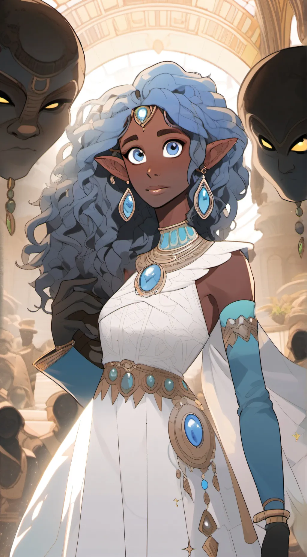 ai character: flay background