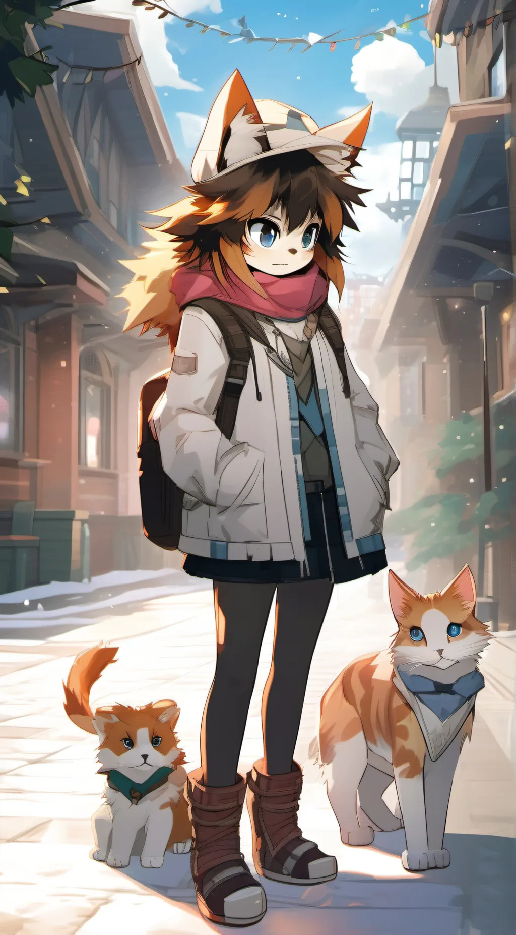 ai character: *~mia~* background