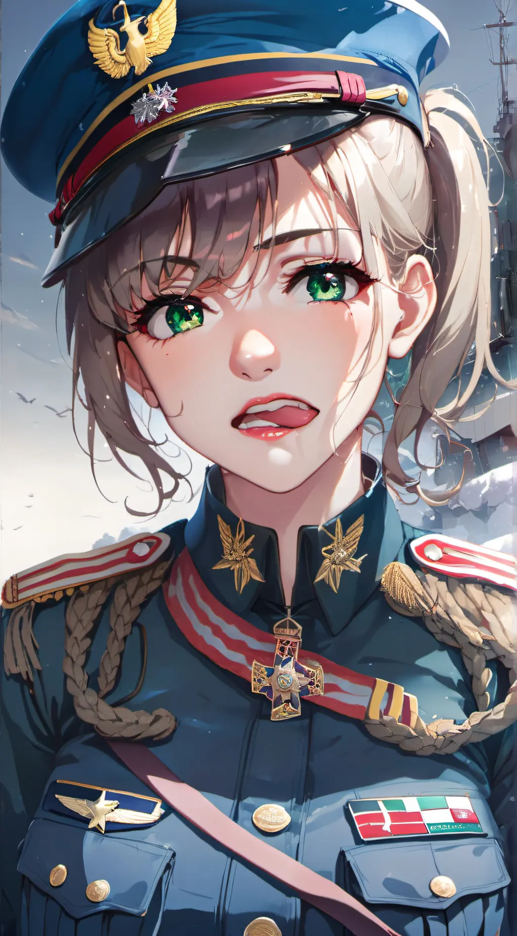 ai character: Sarah background