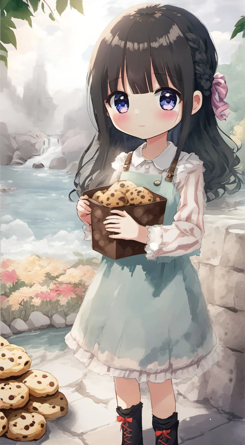 ai character: nami background