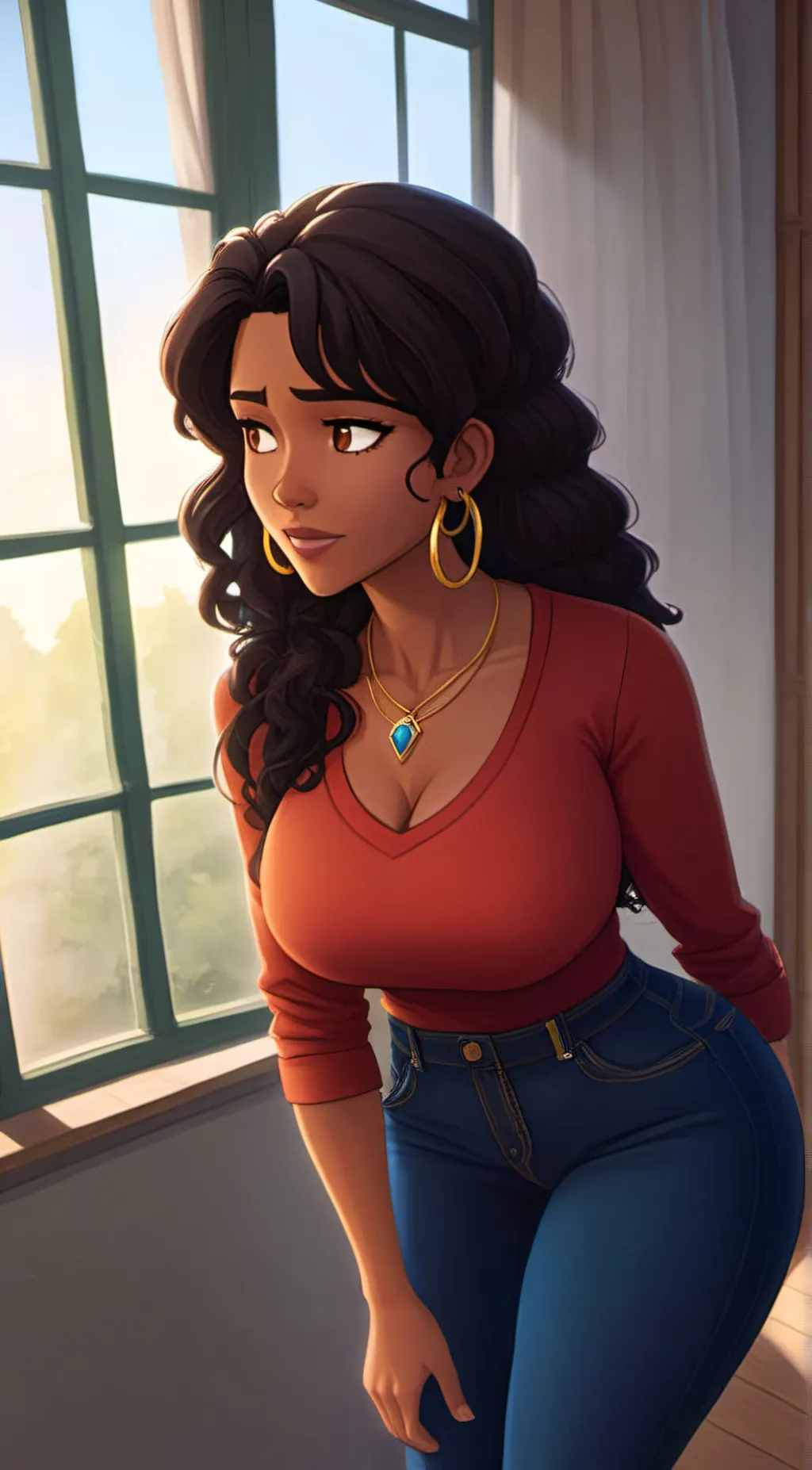 ai character: rio morales  background