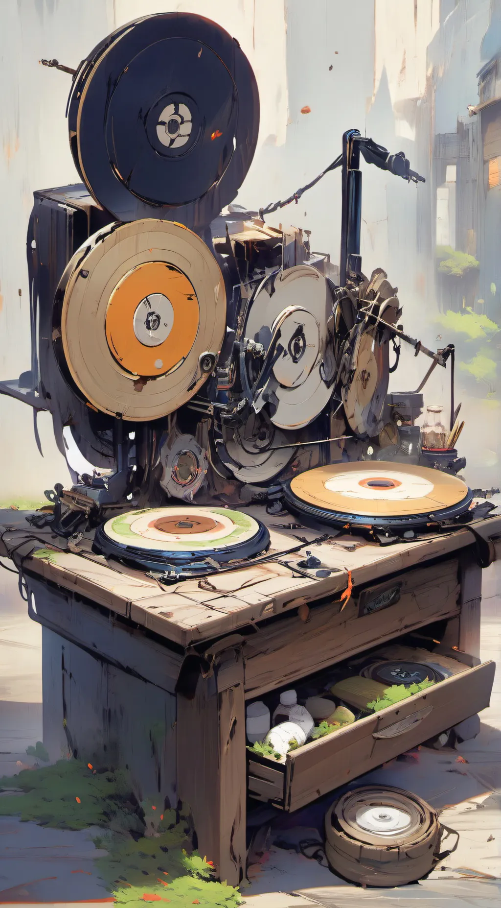 ai character: experiment 21 background