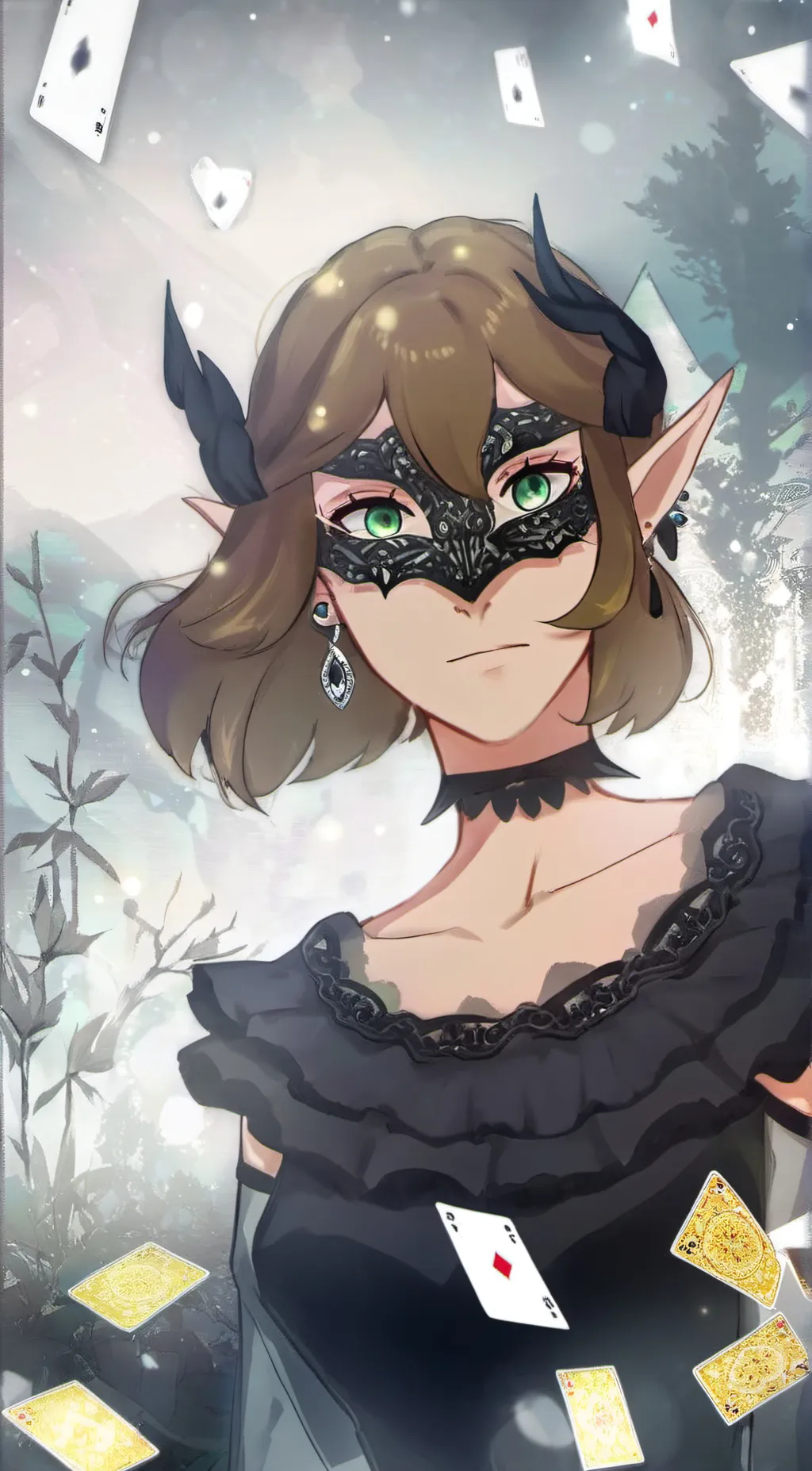 ai character: Number 1 background