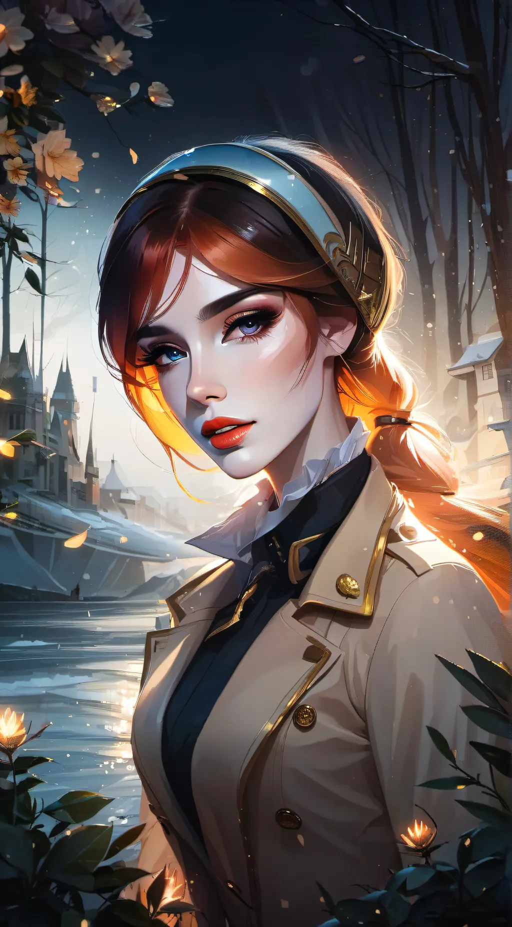 ai character: Sophia background