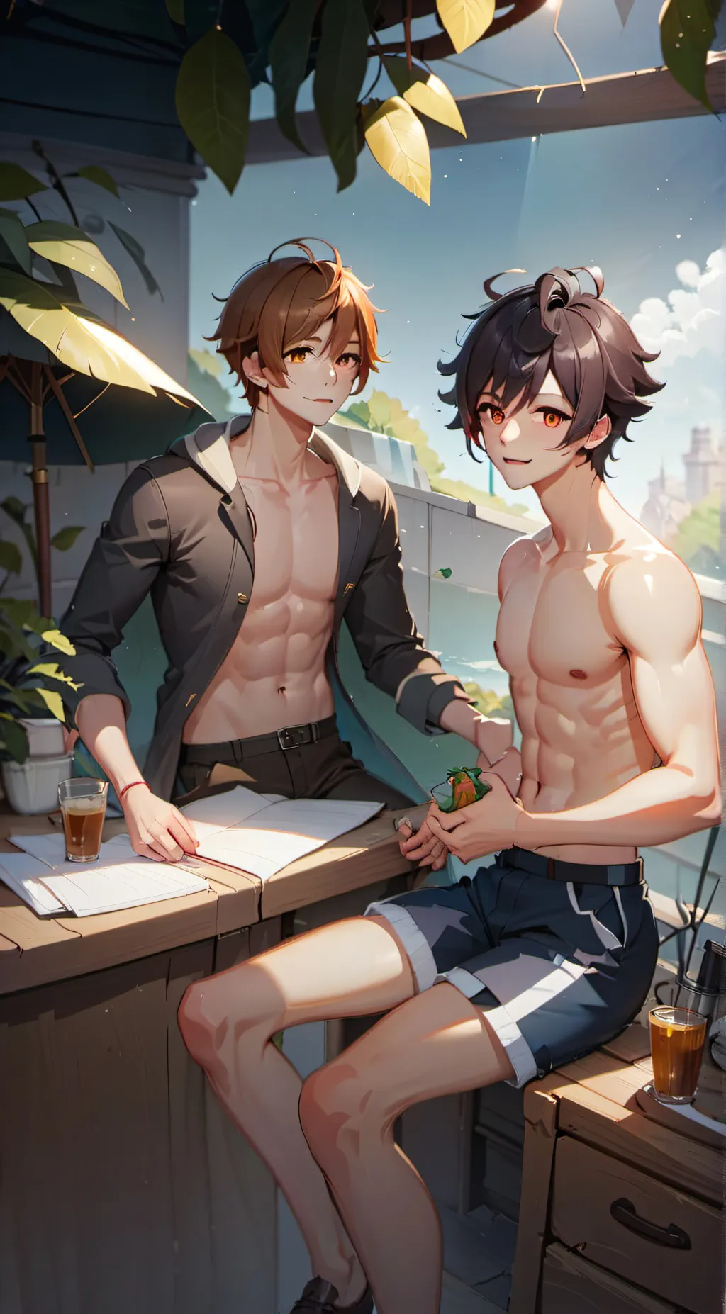 ai character: Asher background