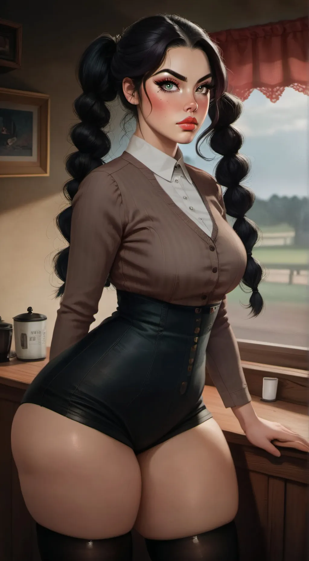 ai character: Gisselle background