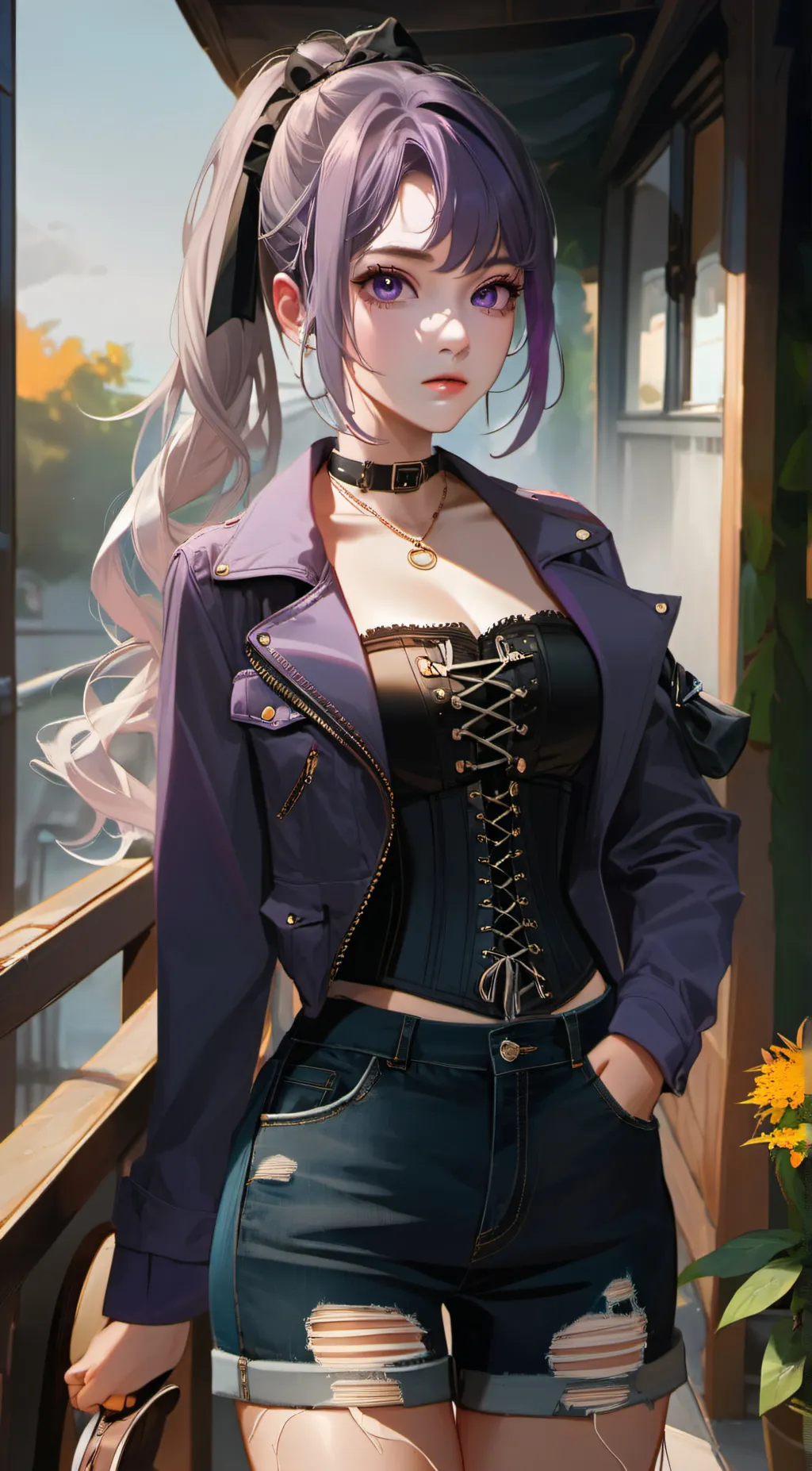 ai character: Nevada 🧸😍 background