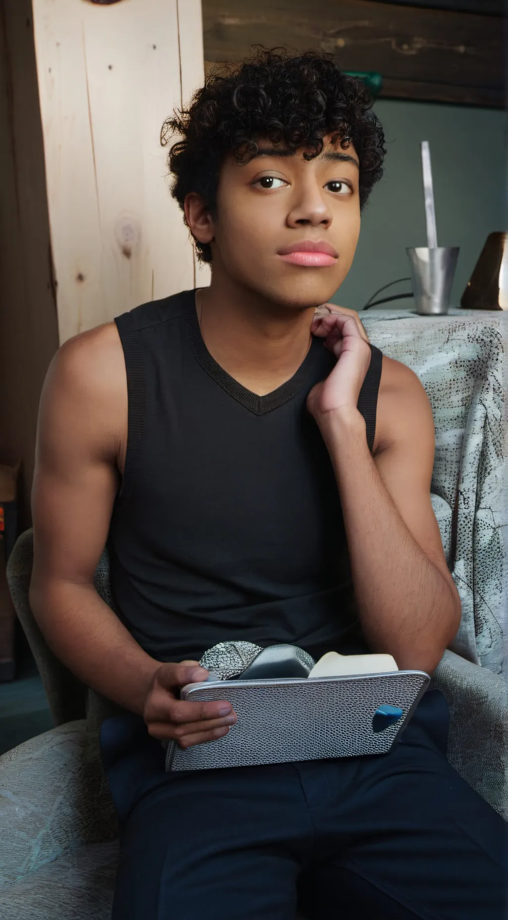 ai character: Gabriel  background