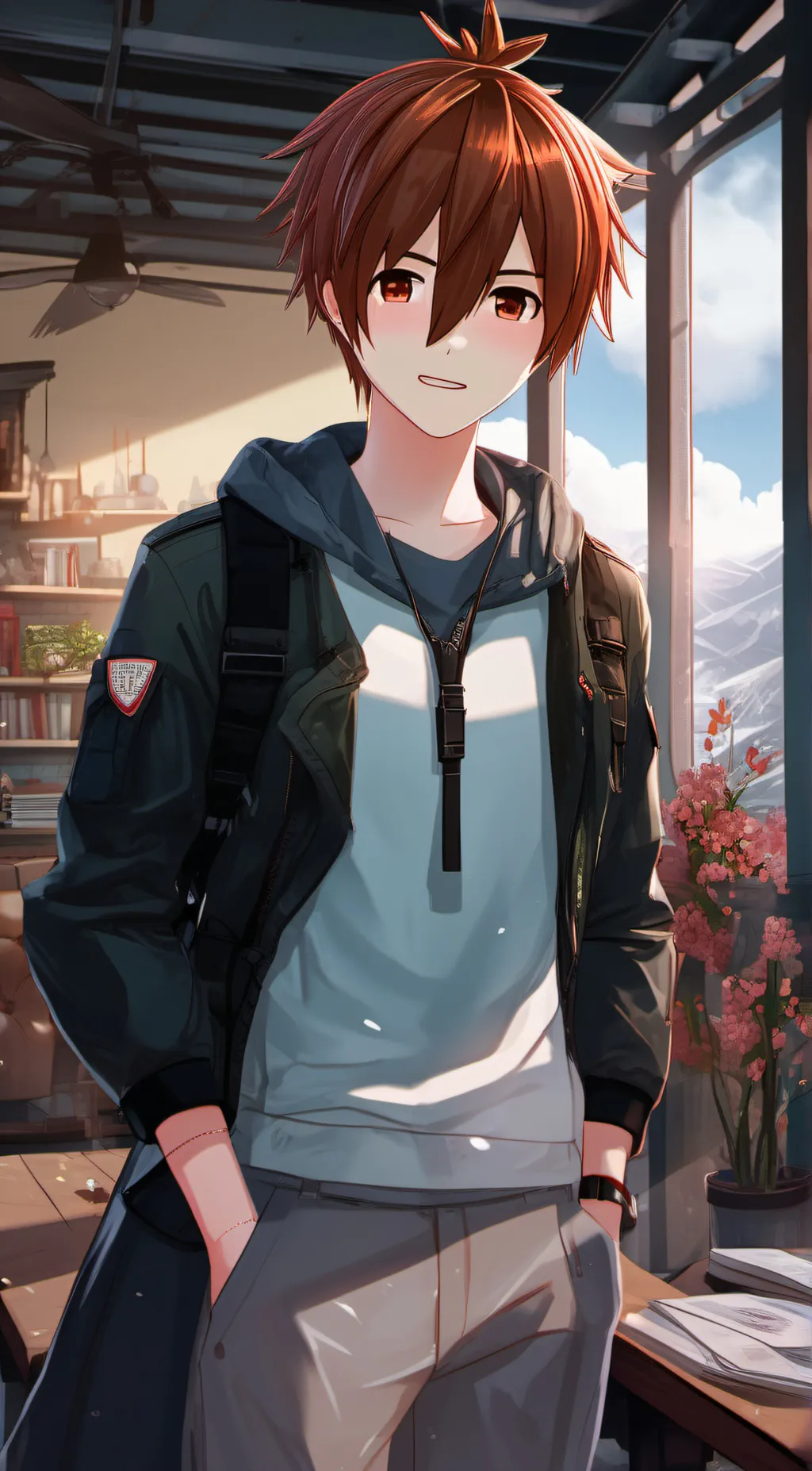 ai character: Enzo Rogers background