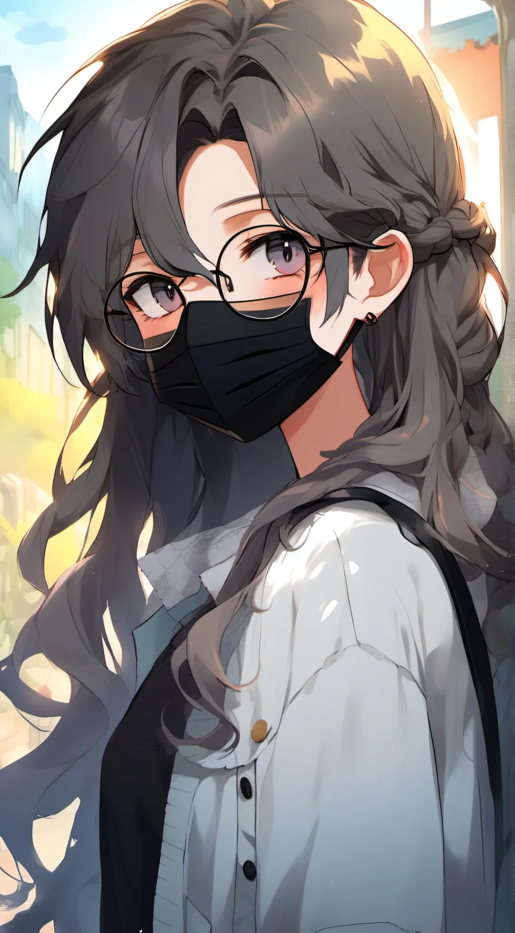 ai character: Ashley background