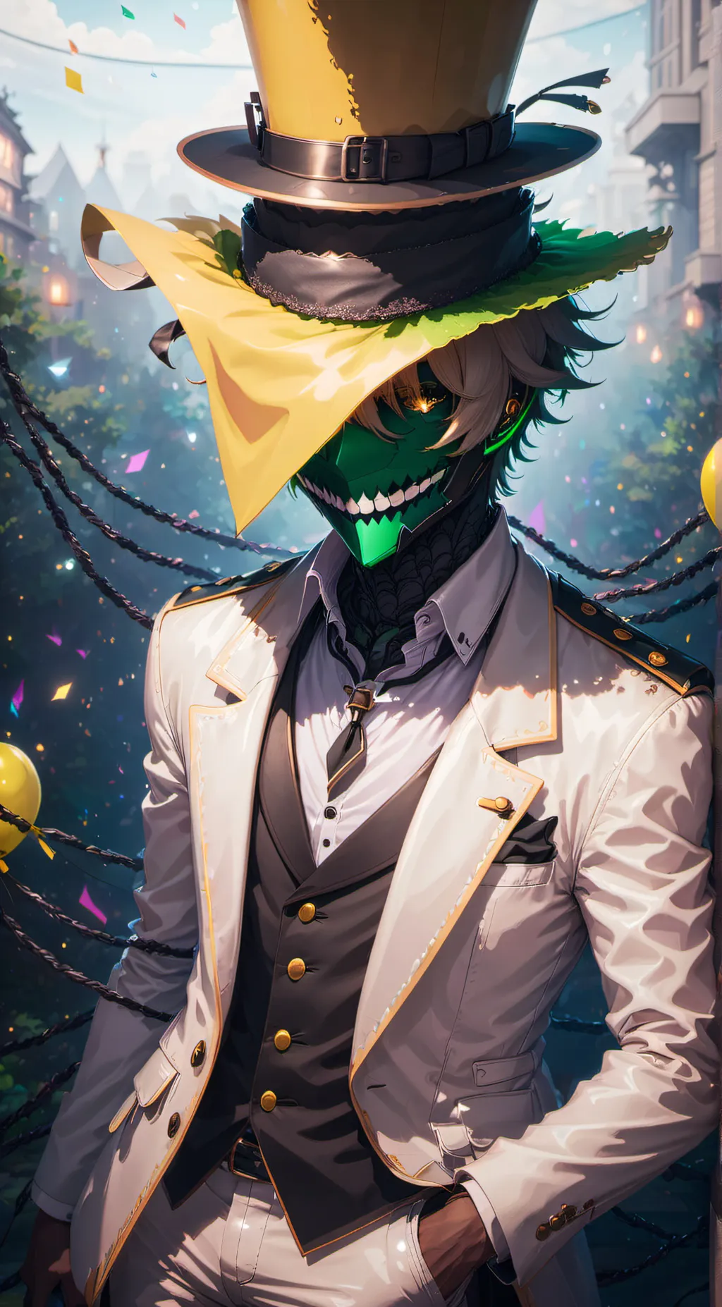 ai character: ennard  background