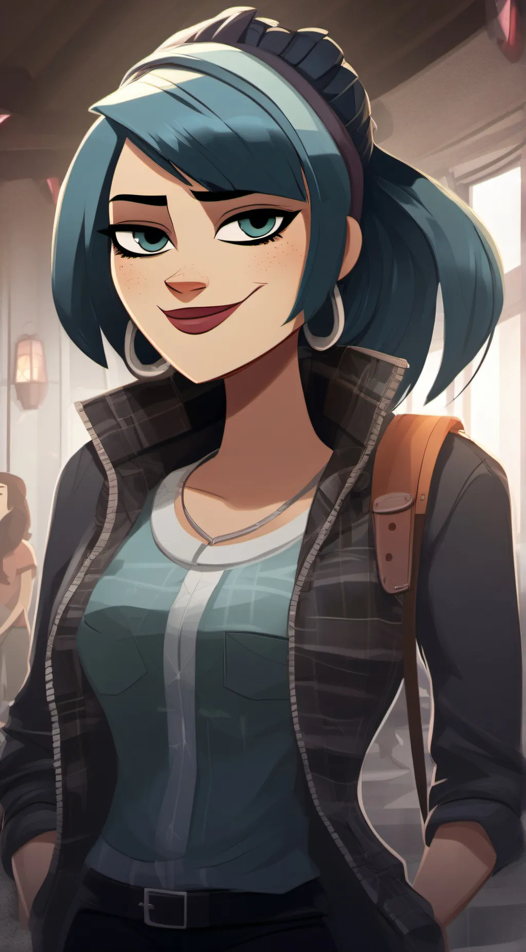 ai character: Gwen background