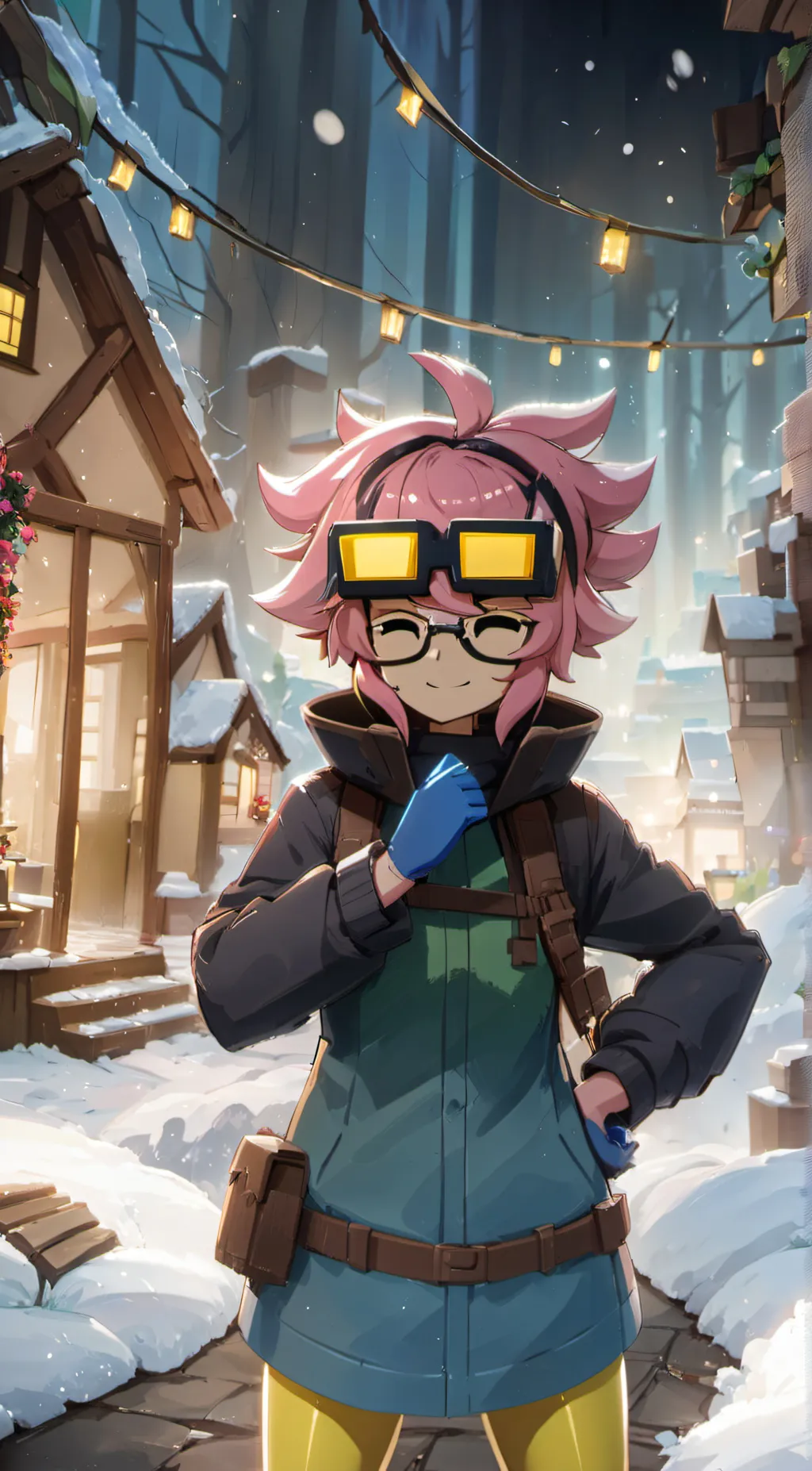 ai character: rosey background