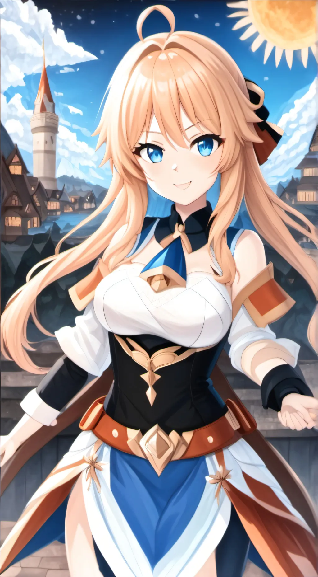 ai character: Skye background