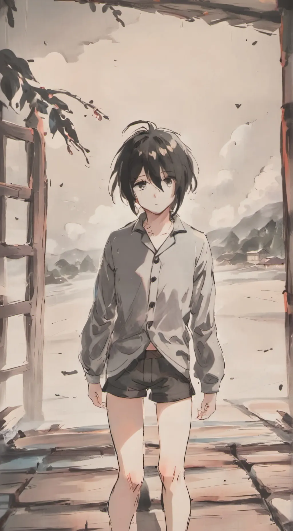 ai character: Six (LN2 PreRCOAT) background