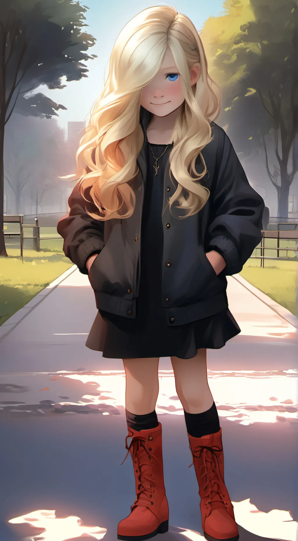 ai character: Amanda background