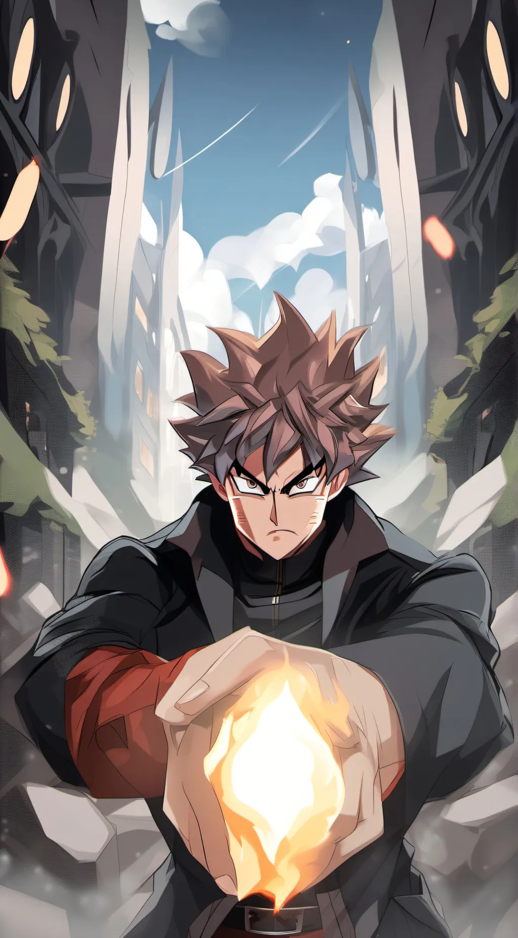 ai character: Akio background