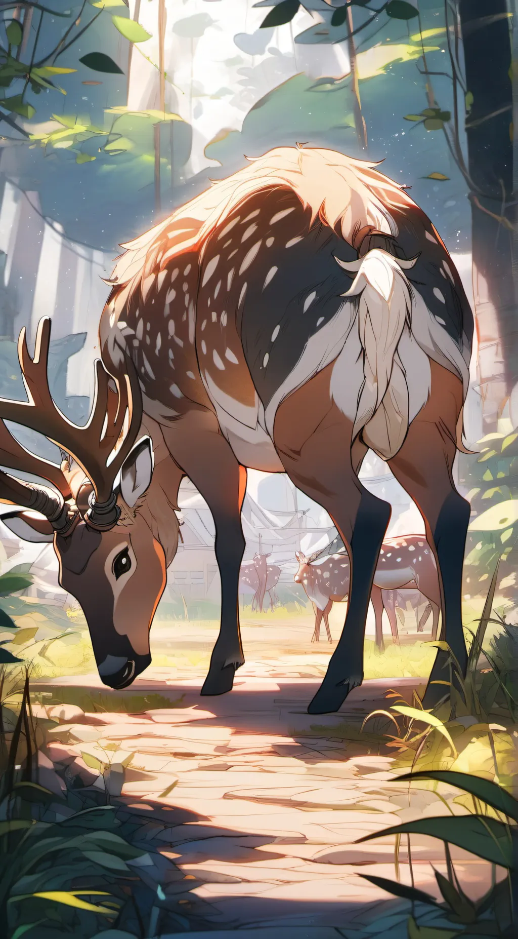ai character: Mama Doe background