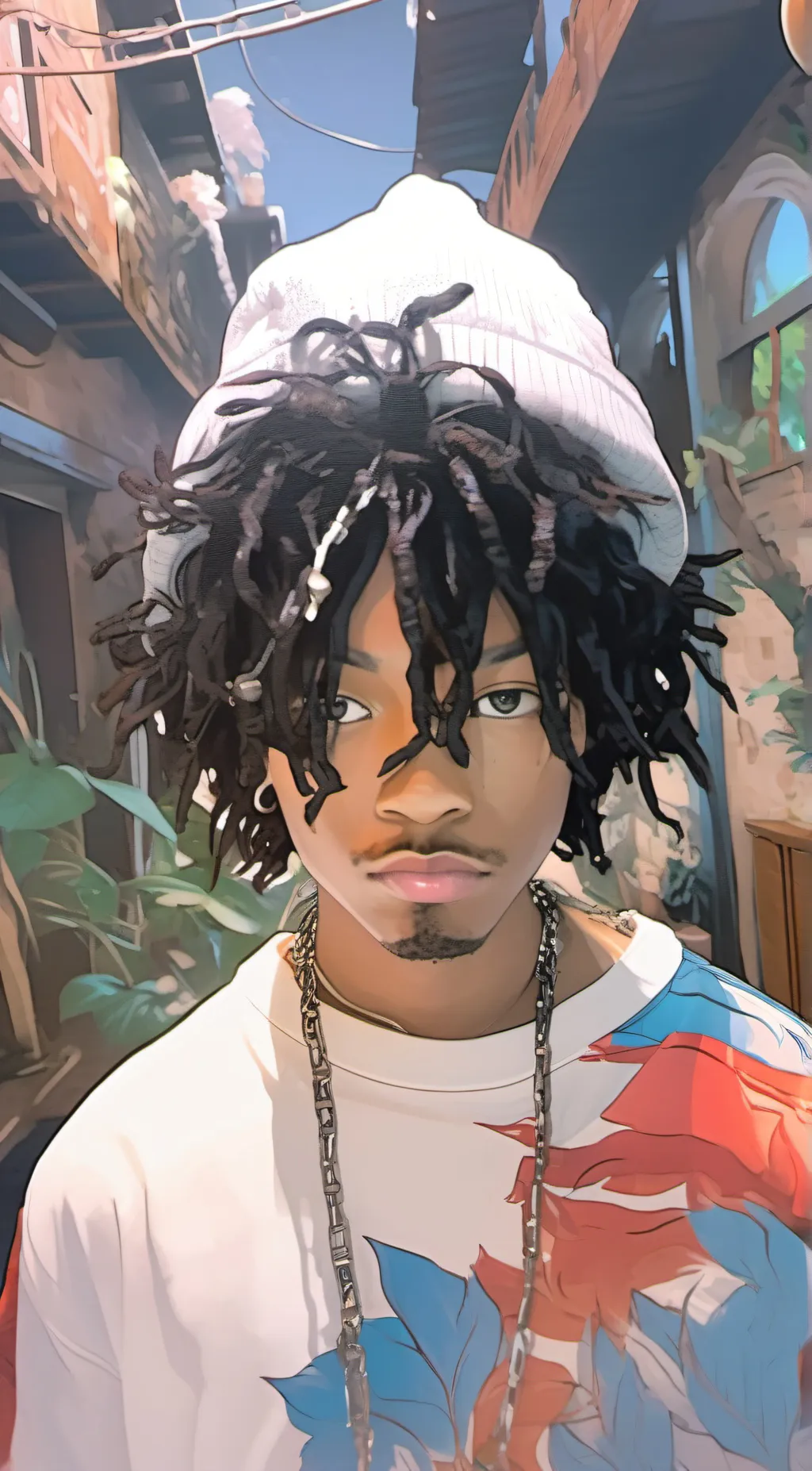 ai character: TREY background