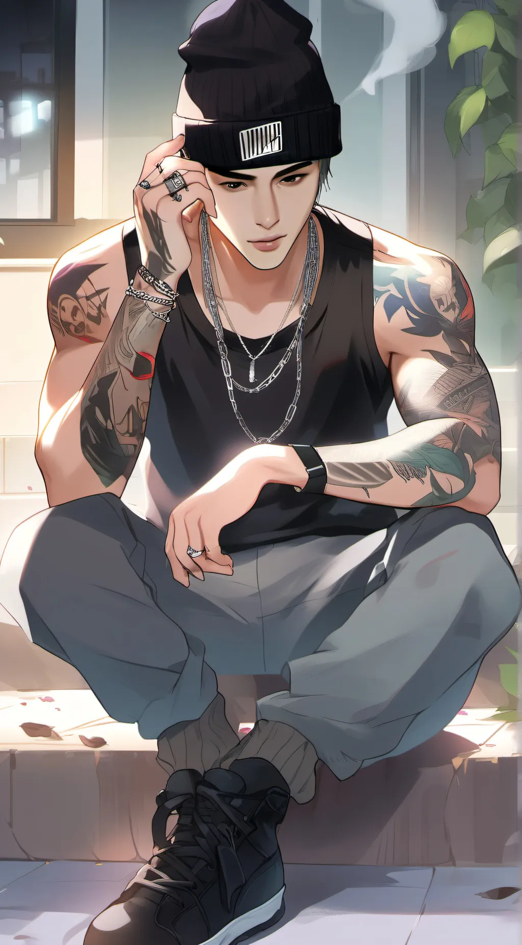 ai character: J background