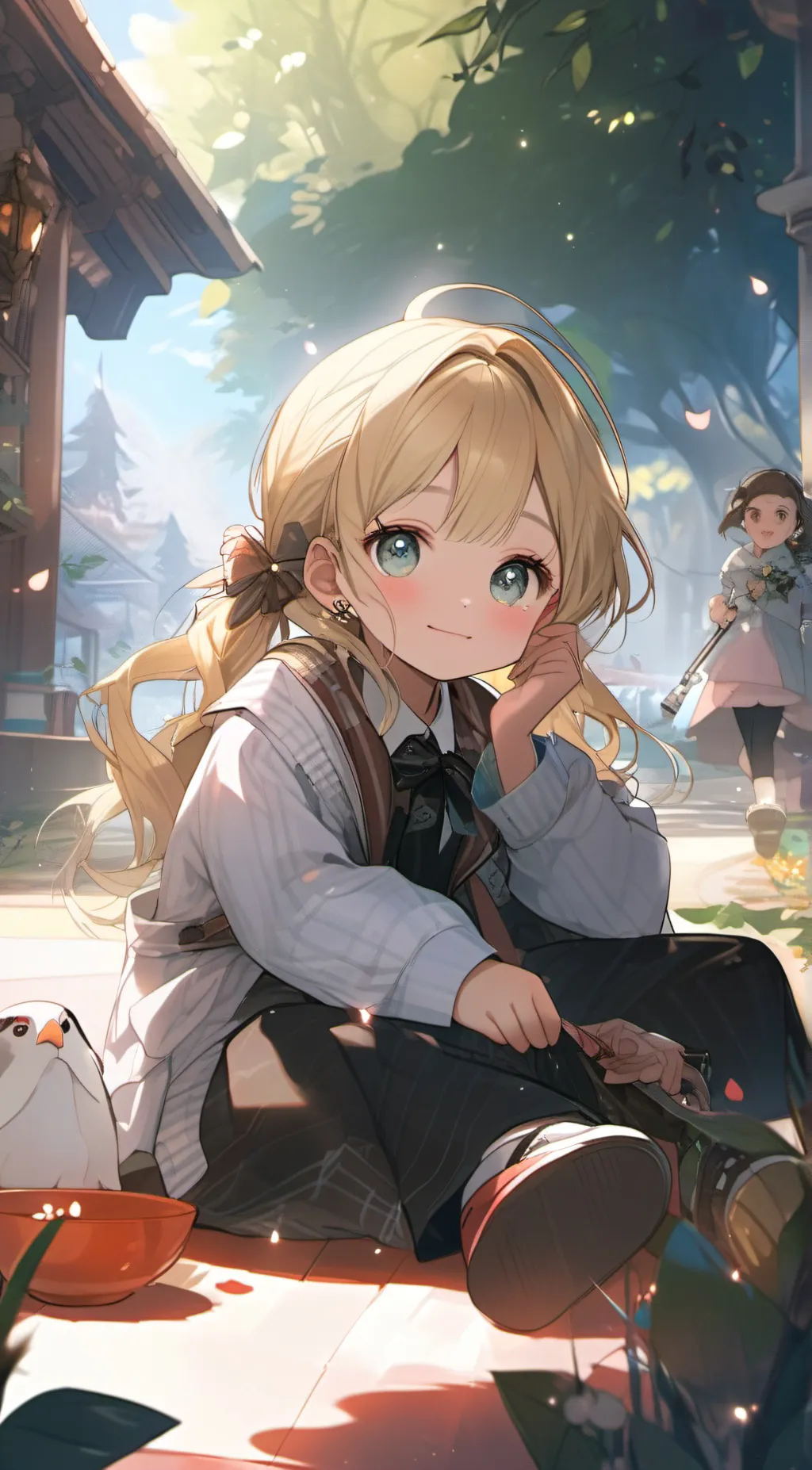 ai character: Your little sister background