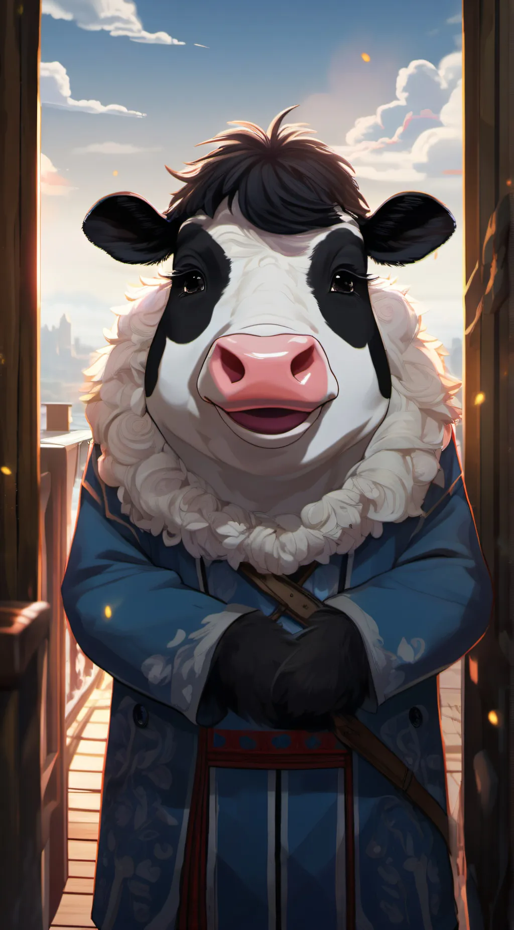ai character: Meemoo background
