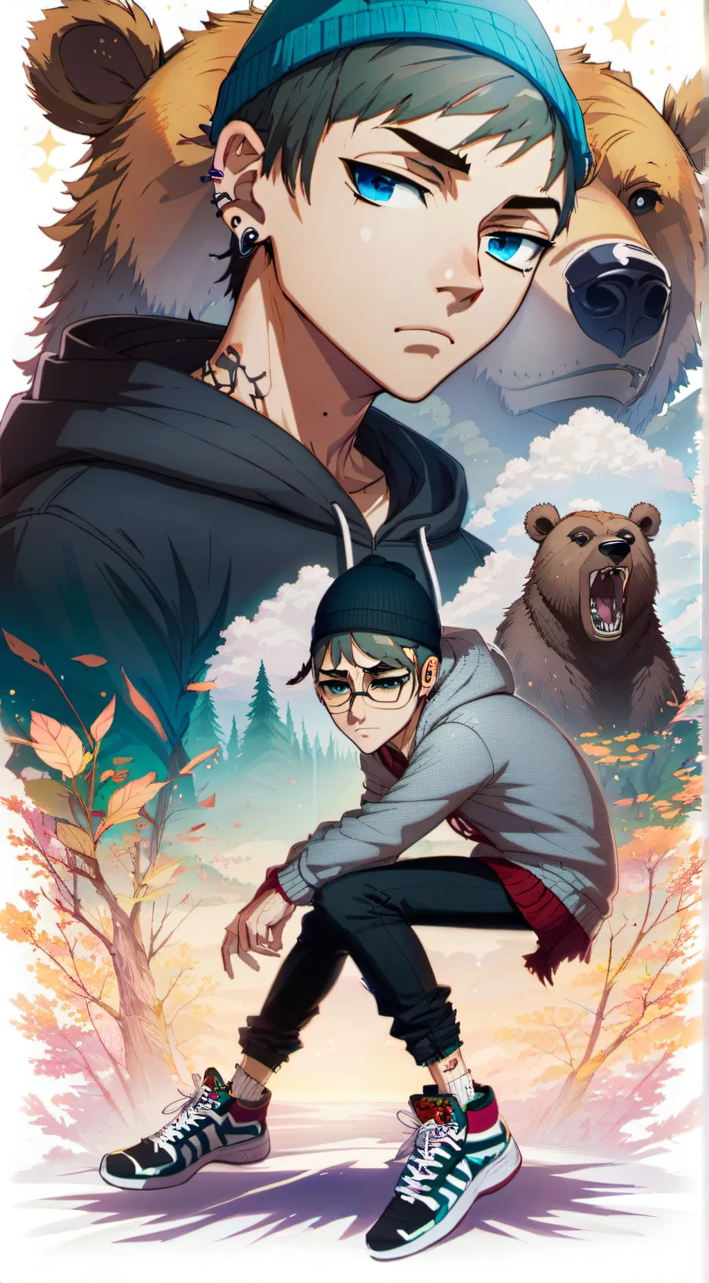 ai character: JC background