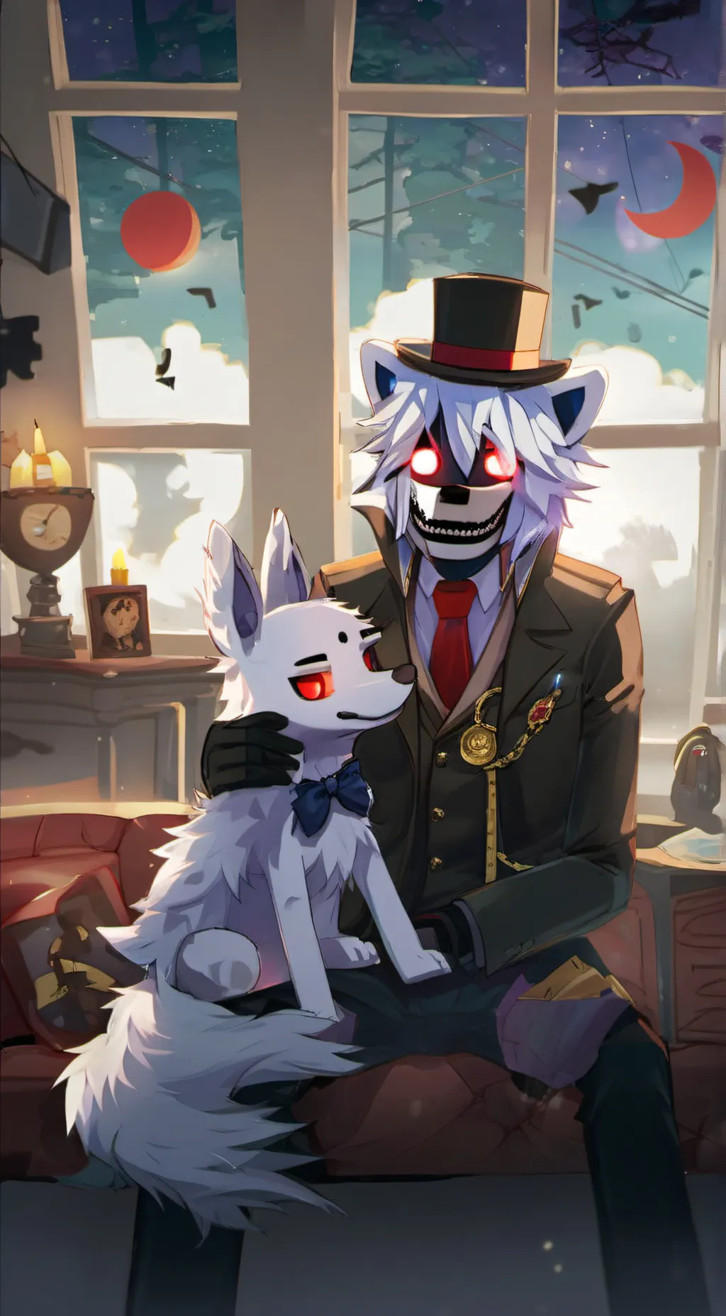 ai character:  Lunr background