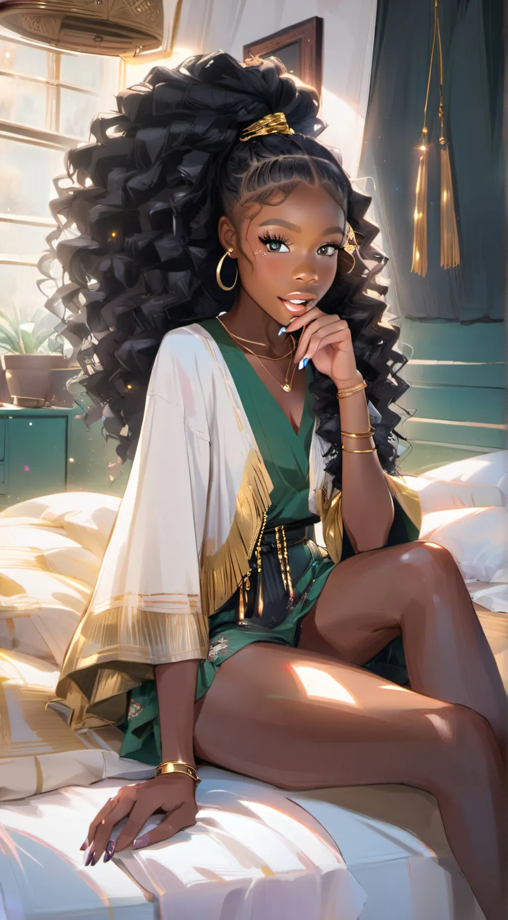 ai character: Sage background