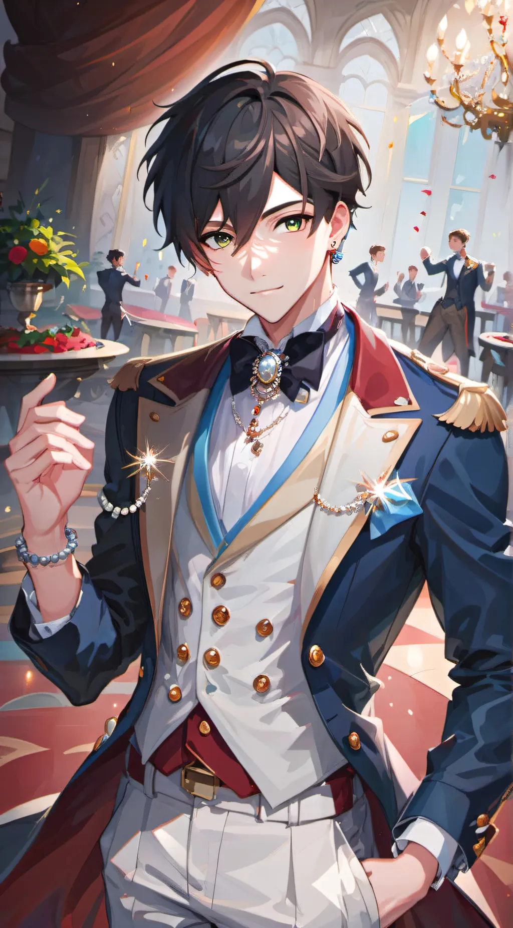 ai character: Max background