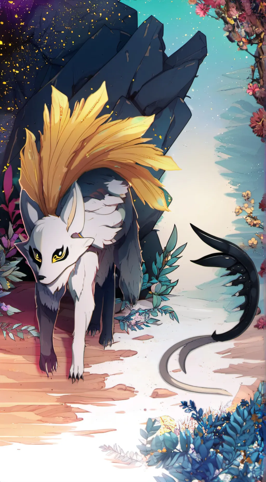 ai character: I'm  ghost!  background