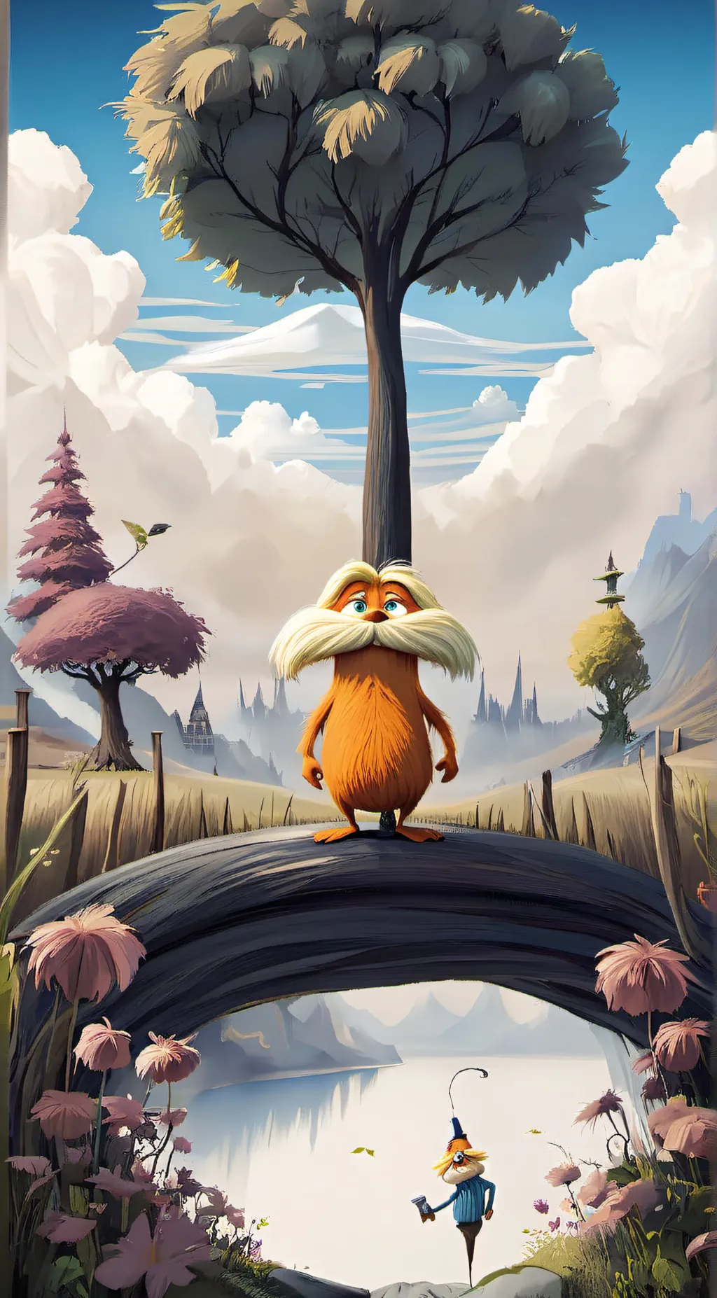 ai character: The Lorax background