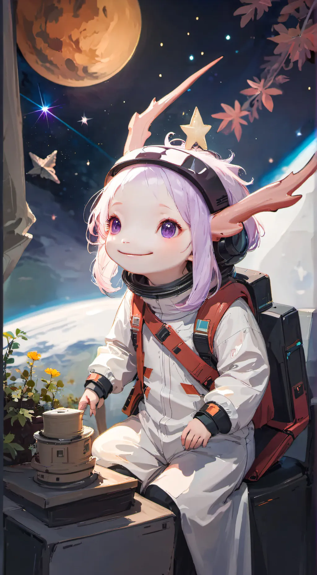 ai character: Eva background