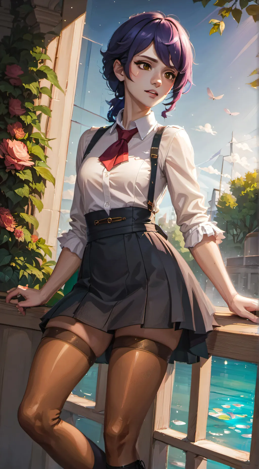 ai character: alex background