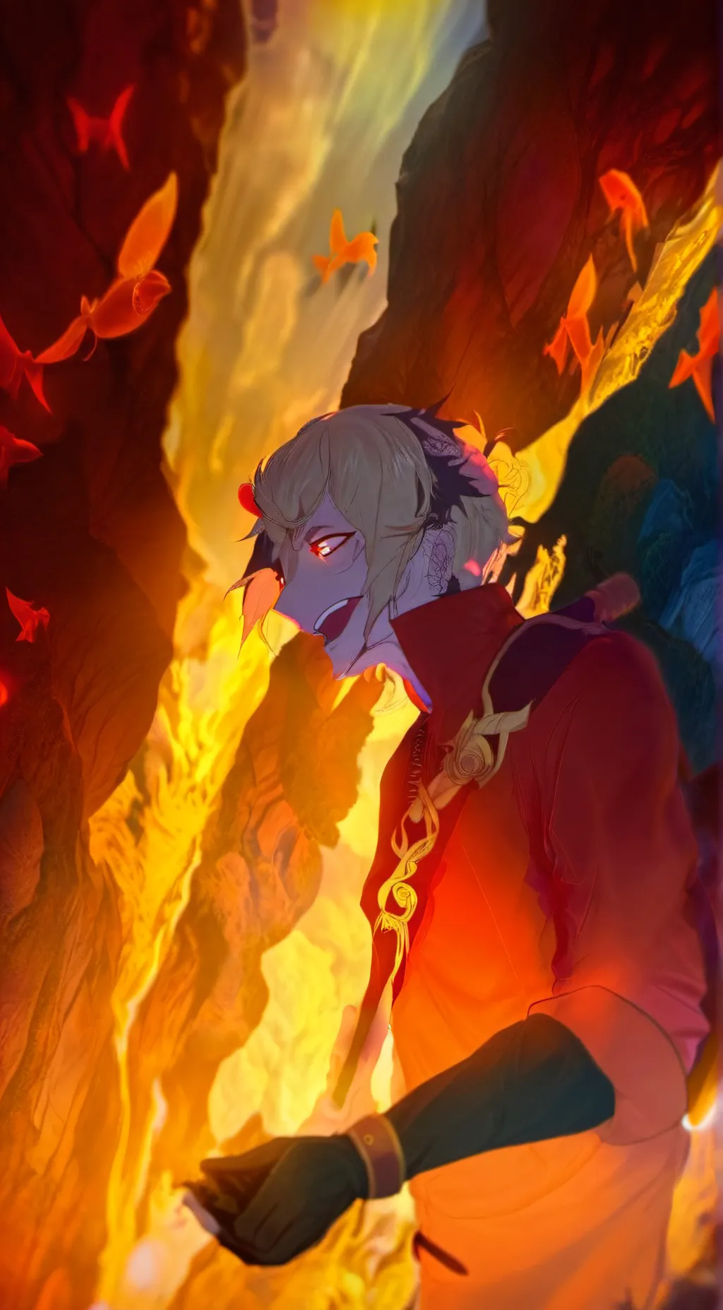 ai character: |LOV x Aftons| background