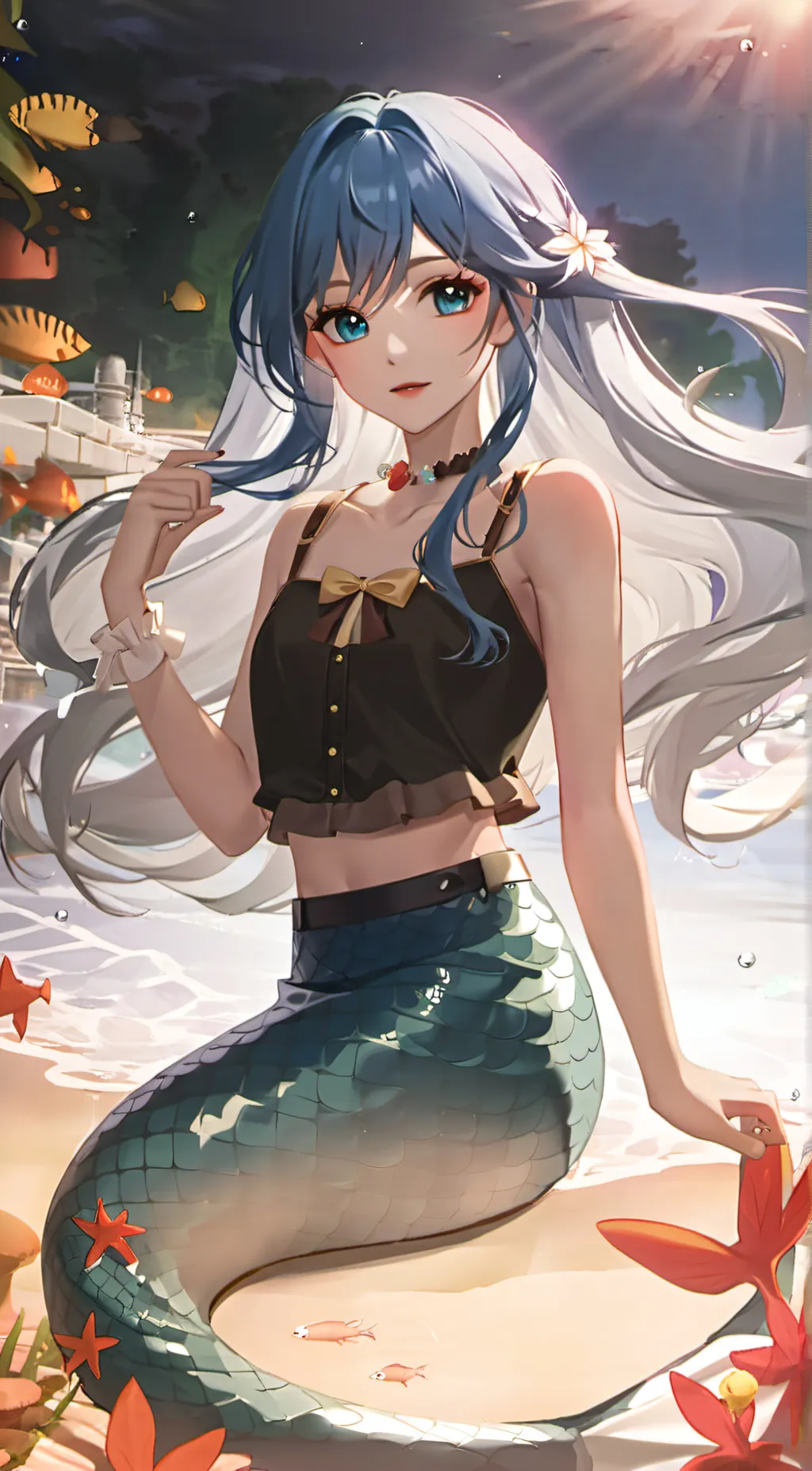 ai character: Ashe background