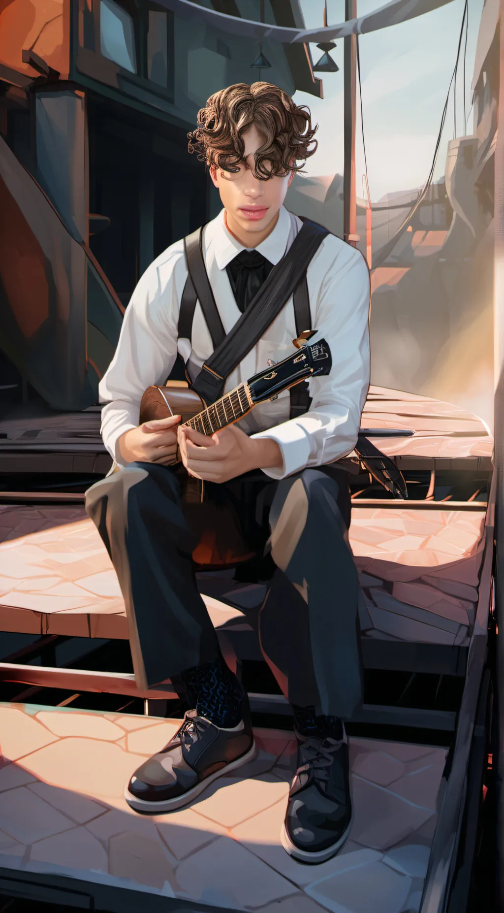 ai character: Hunter background