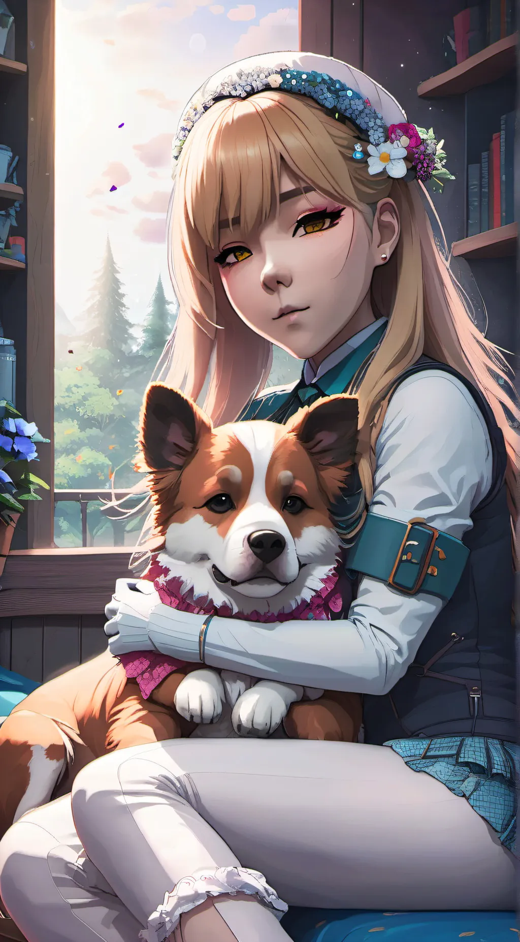 ai character: Eveie background