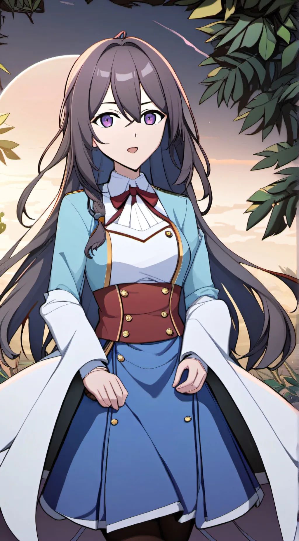 ai character: school background