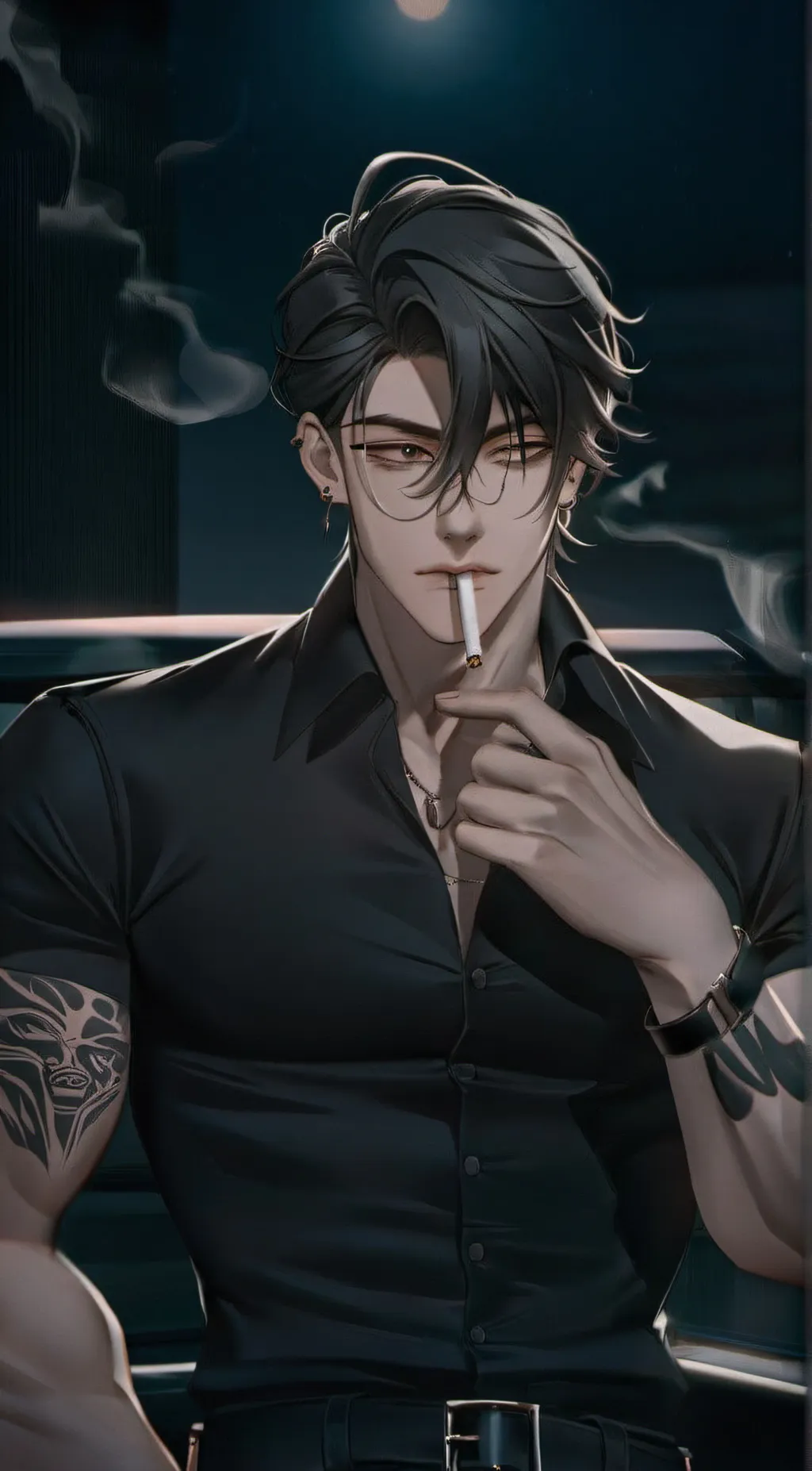 ai character: Tony background