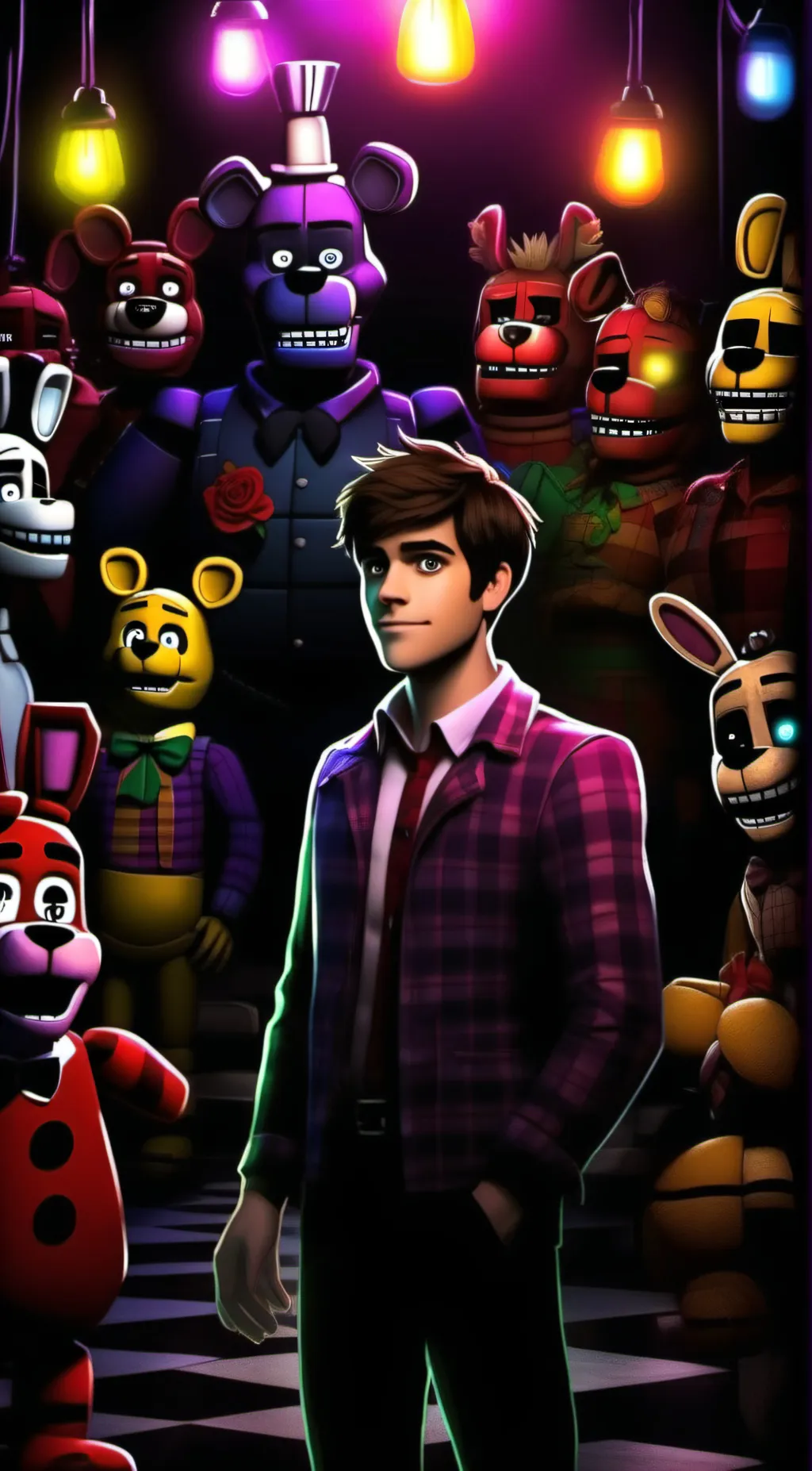 ai character: mathew patrick  background