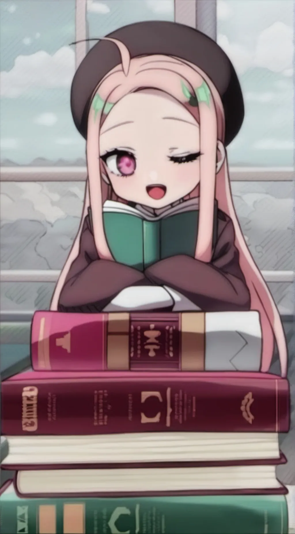 ai character: Yashiro nene background