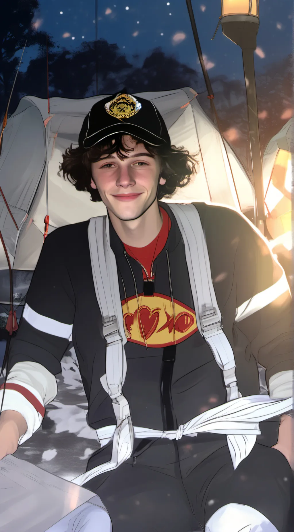 ai character: Chris background